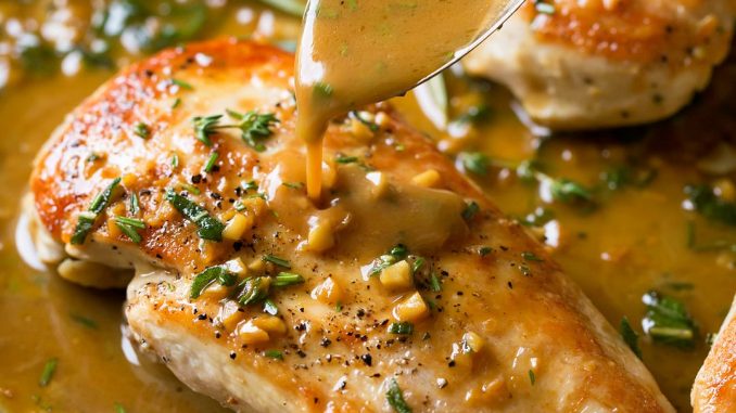skillet-chicken-garlic-herb-butter-sauce-3